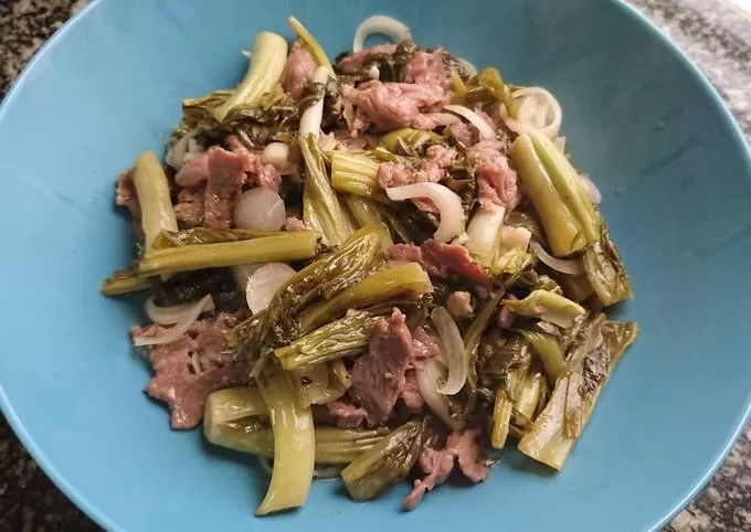 Bò xào dưa chua