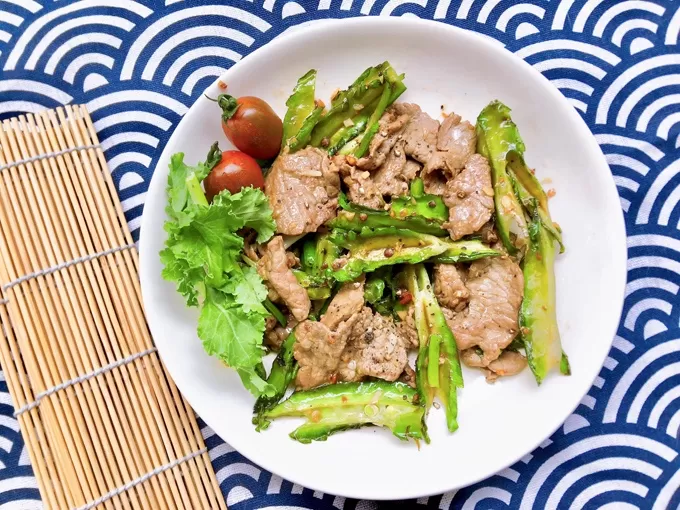 Bò xào đậu rồng