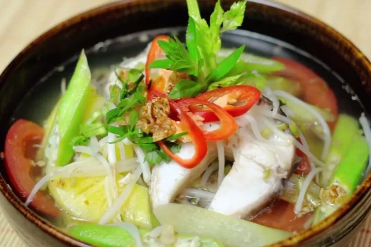 Canh chua cá bớp