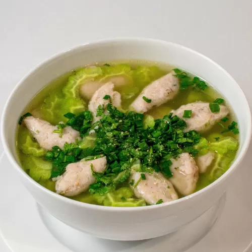 Canh khổ qua cá thác lác