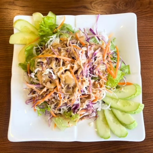 Rau Salad trộn Mè rang