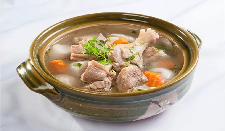 Vịt trời hầm khoai sọ