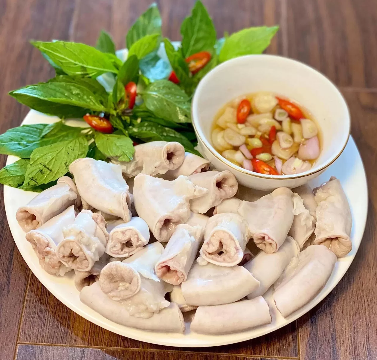 Lòng luộc